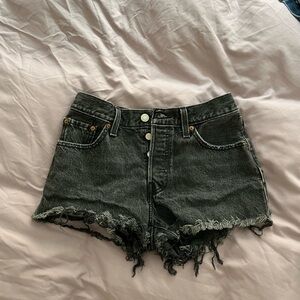 Levi’s Classic 501 Denim Shorts, Black